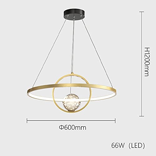 Plafonnier LED encastré rond à intensité variable moderne - 4
