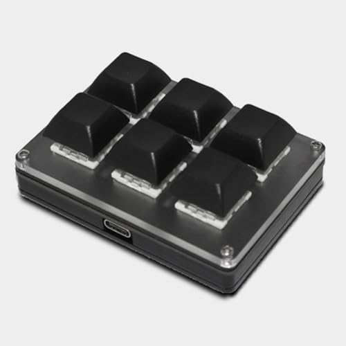 Teclado inalámbrico personalizable Bluetooth y 2.4G con 6 teclas 5