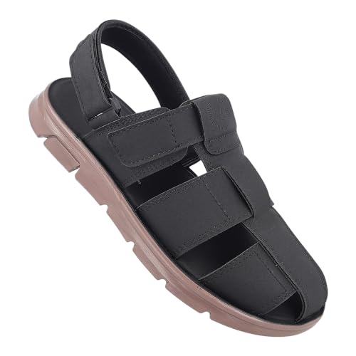 Image of WALKAROO PLUS Mens Sandals|Soft Cushion with Adjustable Back Strap|WE1714