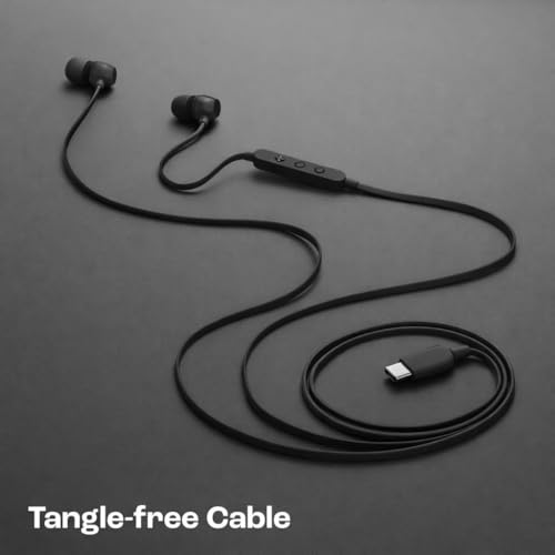 Image of Original Type C Wired Earphone for JBL Tune 310C | Balanced Sound Performance, HD Mic, Secure Fit Design, Flexible Cable, All-Day Comfort