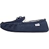 SNUGRUGS Men's Monty Suede Wool Rubber Sole Moccasins, Navy 8 UK / 42 EU #4