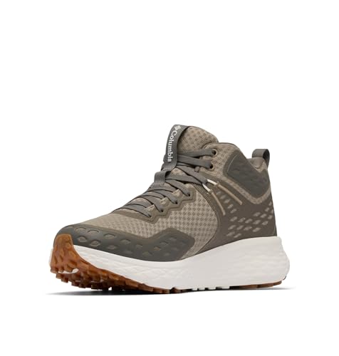 Columbia Columbia Men's Konos TRS Outdry Mid Waterproof Shoe, Tusk/Quarry, 10
