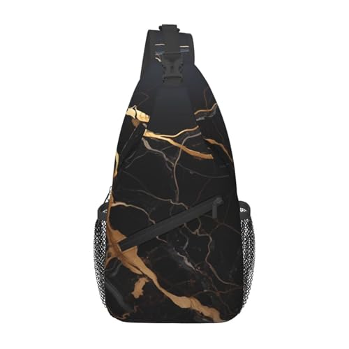 Bolso cruzado deportivo negro unisex
