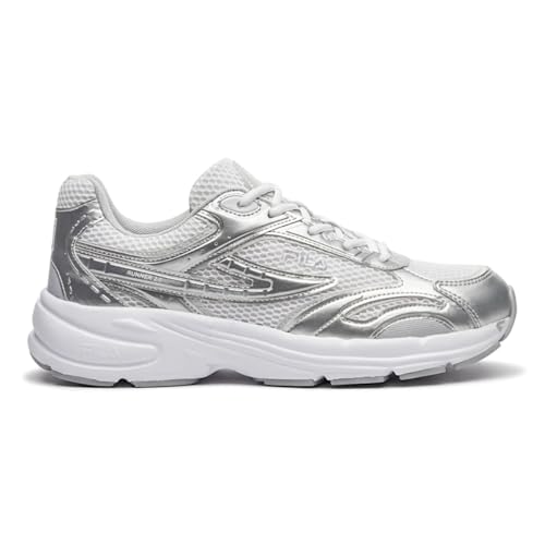 Tenis Fila Runner 2K Feminino Prata e Branco