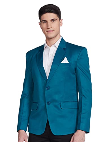 FAVOROSKI Designer Men's Slim Fit Notched Lapel Single Breasted S...