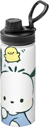 水筒 500ml 人気 ポチャッコ 保温水筒 軽量タイプ ステンレススチール ウォーターボトル コーヒー携帯 真空断熱 二重構造 漏れない 大人 子供用 18オンス 贈り物 ギフト
