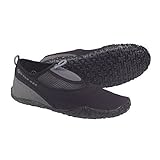 Deep See Men's Beach Walker Water Shoe (Silver/Black/Silver, 10)
