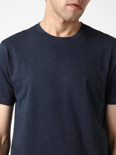 Image of Urbano Fashion Men's Printed Half Sleeve Slim Fit Cotton T-Shirt