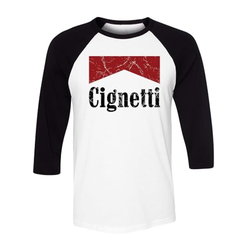 Camiseta de béisbol con manga raglán tres cuartos Cignetti unisex miniatura 1