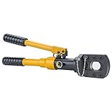  LAZRU Coupe-câble Hydraulique, Coupe-Barre D\'armature De Câble De Diamètre 30 Mm, Cisaillement Manuel De Barre d\'acier, Outil De Coupe Robuste, pour Béton Armé/câble Métallique