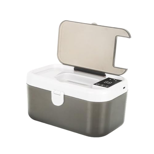 Calentador de Toallitas Húmedas USB, Dispensador Portátil para Viajes con Luz LED, Suministros Para Bebé Con Carga USB Para Camping Viajes Por Carretera De Negocios Y