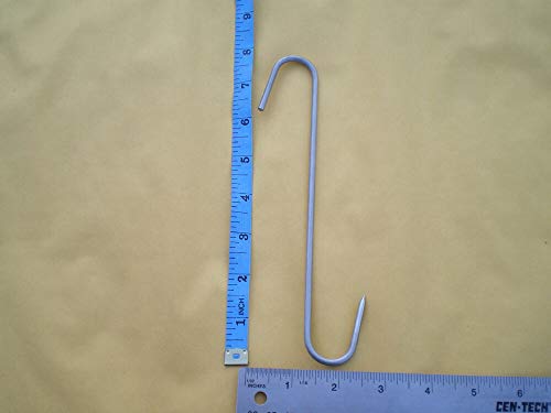 HEAVY DUTY STAINLESS STEEL MEDIUM POT MEATPOULTRY S HOOKS 9 4MM 10 PCS