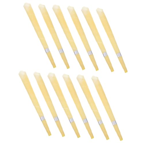 WOFASHPURET 12 Stück Teiliges Große Ohrenkerzen mit Beruhigendem Bergamotte duft um Ohrentzündungen zu Lindern Tinnitus zu Reduzieren und Schlafkomfort im Haushalt zu Verbessern