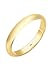 Produktbild Elli PREMIUM Ring Damen Ehering Bandring Klassisch in 375 Gelbgold