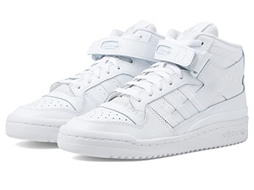 adidas Originals Womens Forum Mid White/White/White 10