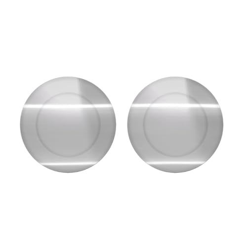SopiGuard Sticker Decal for Popsockets PopGrip MagSafe Precision Edge-to-Edge Two Packs (Chrome Silver)