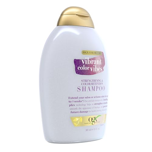 OGX Vibrant Color Vibes Shampoo for Color-Treated Hair, 13 fl oz - image 5