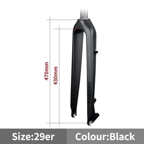 Fourche de VTT rigide carbone 29er pour remplacer une suspension lourde