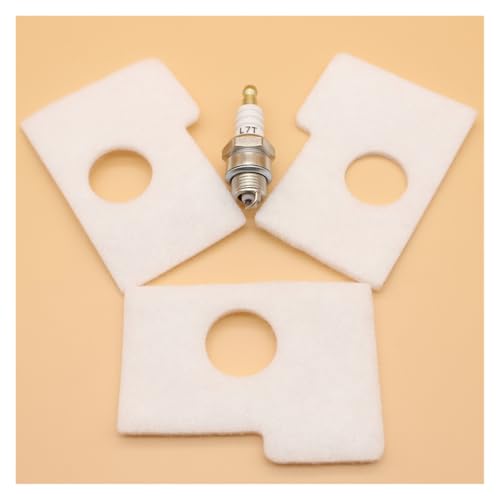 Comcapy 3X Filtro de ar e L7t vela para stihl Chainsaw 017 018 ms180 ms170 ms 170 180 Replce 1130 124 0800/11301240800