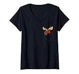 Kanadisches Elch Outfit für Jungen oder Mädchen, die Elche lieben. Lustige Cartoon-Elchbekleidung für Elchliebhaber und Elch Fans. Cartoon-Kanadische Kleidung für Elchliebhaber. Lustige Elchgeschenke für Kinder und Kleinkinder.