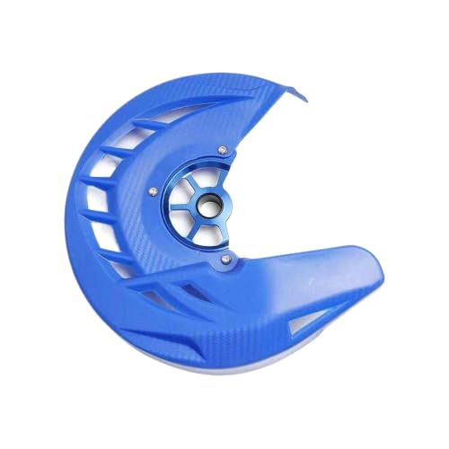 Cubierta protectora de disco de freno delantero YZ125 YZ250 en aluminio azul de 22mm