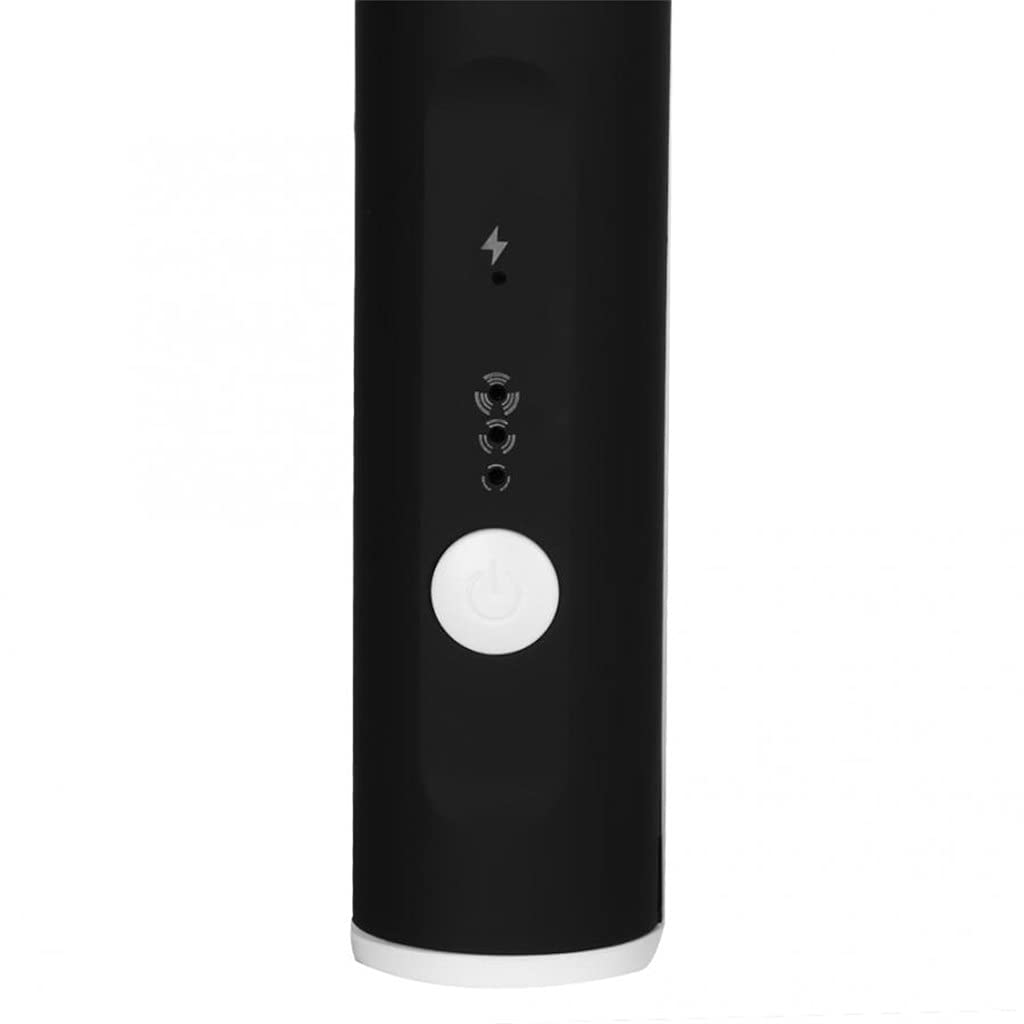 Frullino per Le Uova Elettrico Automatico Montalatte Frullatore Regolabile a 3 velocità con Ricarica USB (Nero 17,3x3cm)