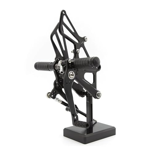 Repose-pieds arrière Daytona 675R en alu pour duo moto