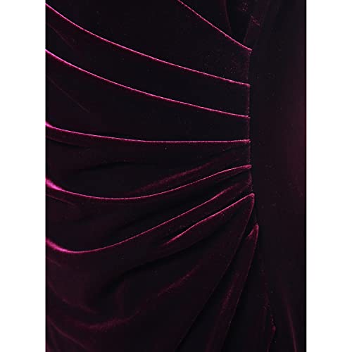 Alex Evenings Women's Plus Size Long Velvet Dress3
