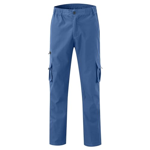 Men's Casual Joggers Pants, Pants for Men 2025 Cargo Pant Hiking Outdoor Twill Track Jogging Sweatpants with Pockets4