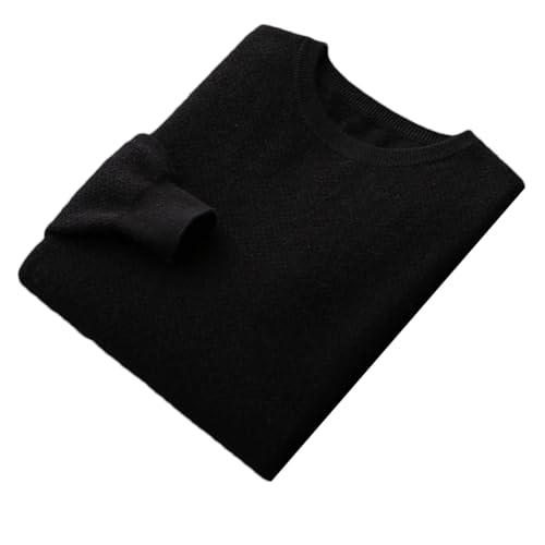 Men's Cashmere Sweater Crewneck Long Sleeve Knitted Pullover