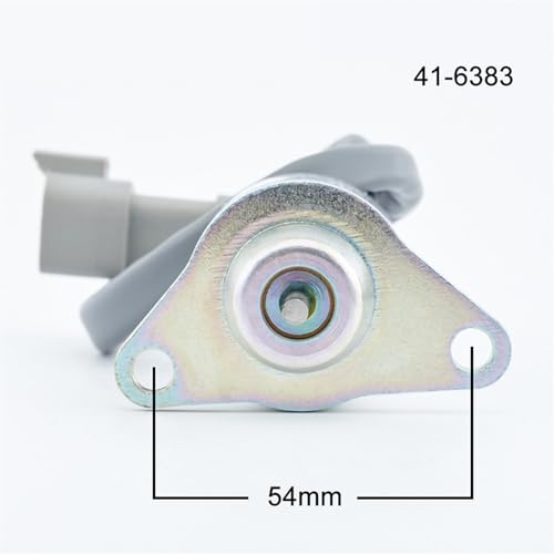 Solénoïde d'arrêt 12V 41-6383 robuste conçu pour génératrice industrielle - 6