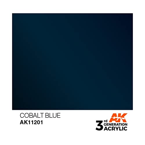 AK Interactive 3rd Gen Acrylic Cobalt Blue 17ml