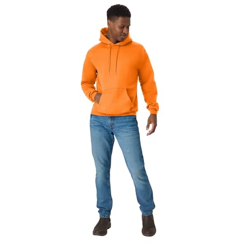 Image of Hanes Men's Hoodie - EcoSmart Fleece Hooded Sweatshirt for Men & Women - Midweight Fleece - Big & Tall Available