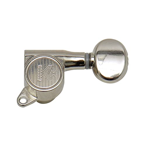 ersatzteile für Gitarren Kluson MK6LN Round Backs Oval Tuners 45° 6L - Meccaniche per chitarra