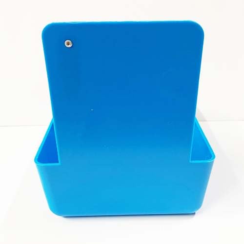 Sky Blue Dental Lab Pan with Stainless Steel Clip 12pk 7" x 5¾" x 2½" Made in The USA