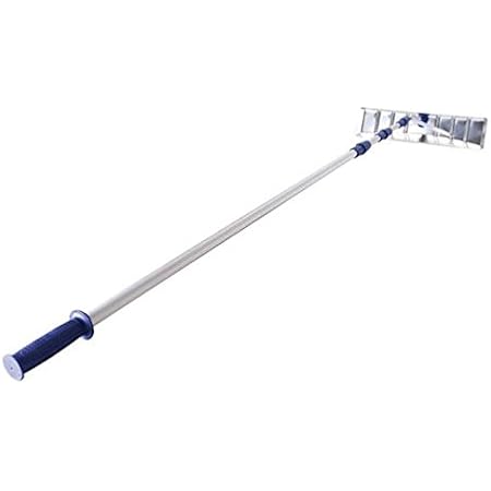 Snow Joe RJ205M Telescoping Snow Shovel Roof Rake | 21-Foot Extension | Aluminum