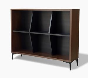 【日本製 完成品】 サイドボード オープンラック 幅120cm 奥行30cm 脚付き スチール脚 木目調 ブラウン リビングボード シェルフ 薄型 スリム おしゃれ モダン