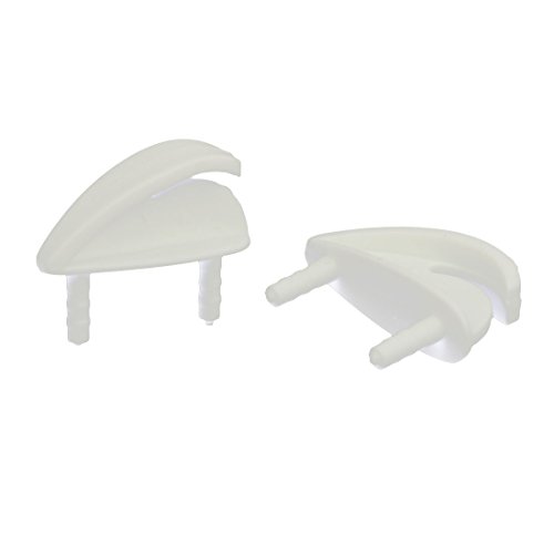 Aexit 28mmx10mmx12mm RC Electrical equipment Airplane Spare Parts Plastic Wing Skids 2pcs