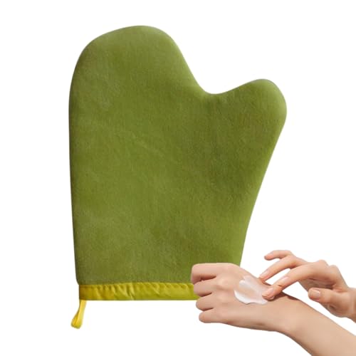 Selbstbräunungshandschuh-Applikator, Selbstbräunungshandschuhe Mit Daumen, Wiederverwendbar Körperbräunungshandschuh Mit Aufhängeschlaufe, Für Frauen Männer, Lotionen, Körper, Gesicht, Rücken, Beine