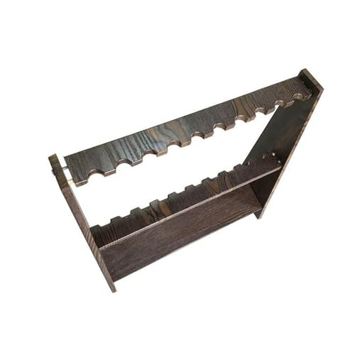 Porte-cannes de billard stable harayaa en bois avec bords arrondis