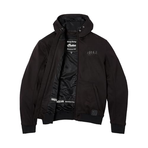 Indian Motorcycle Men's Alameda Riding Hoodie, Black3
