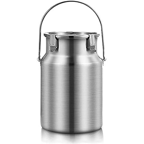 304 Stainless Steel Milk Transport Bucket 10L Cover