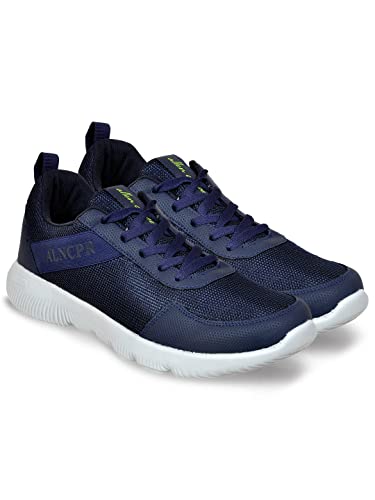 Image of Allen Cooper Training,Atheletic,Gym,Sports Comfortable Extra Max Cusion with Memory Foam Insole,Anti Skid Tech Grip Walking Shoes for Men(456 Navy-Sizes 6,7,8,9,10)