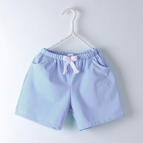 Boys Girls Summer Causal Shorts with 𝐃rawstring Elastic Waist Active Bottoms Pull On Athletic Jogger Shorts2
