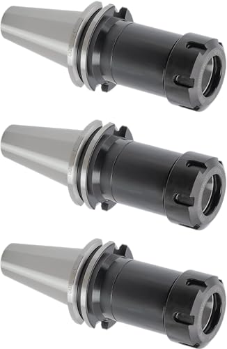 CME 3 pcs High-Speed CAT 40 Taper ER-32 Collet Chuck Tool Holder, 4