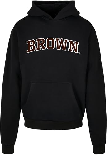 Sweat à capuche homme ultra heavy marron MERCHCODE Mp5006348 University
