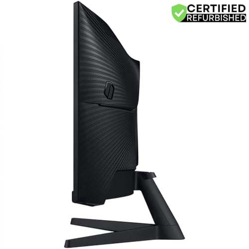 Image of Samsung 34 inch Odyssey G55T WQHD 165Hz 1ms(MPRT) HDR Curved Gaming Monitor - (Renewed)