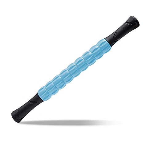créer(クレエ) フォームローラー スティックフォームローラー セット 筋膜リリース ヨガポール (ライトブルー, 単品)