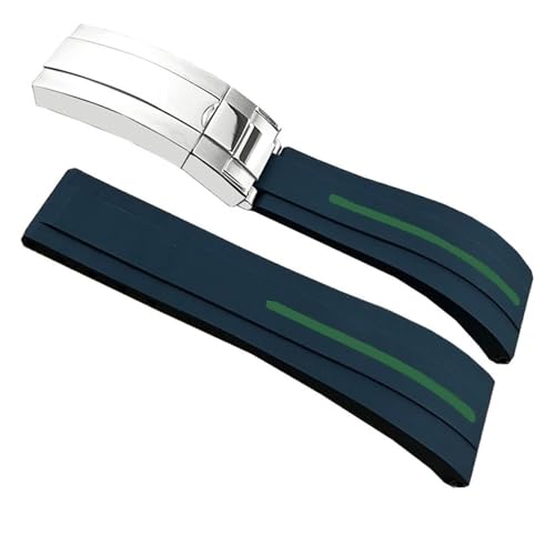 Bracelet montre caoutchouc pour Rolex Deepsea finition premium