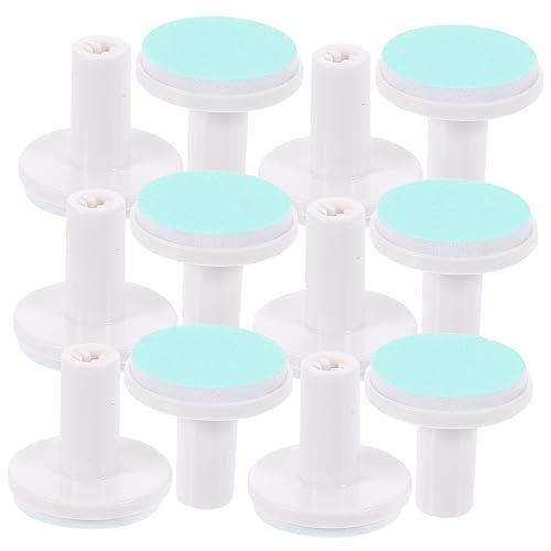 LIFKOME 12Pcs Nail Trimmer Replacement Heads Electric Nail Grinding Tool for Smooth and Safe Nail Care Compatible with Standard Nail Trimmers for Newborns